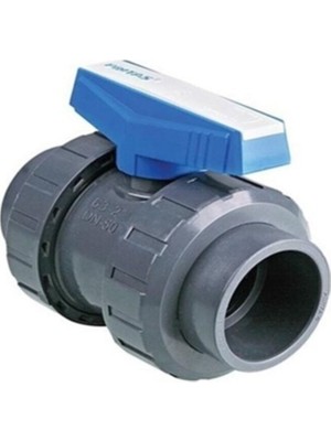 Pimtaş U-Pvc Yapıştırma Muflu 90MM Küresel Su Vanası