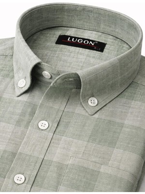 Lugon Klasik Regular Fit Uzun Kol Erkek Gömlek 7608