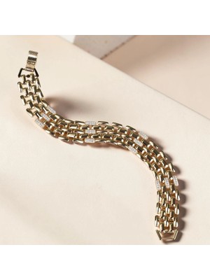 Nur Silver Urban Chic Çelik Bileklik - NUR-BL92491