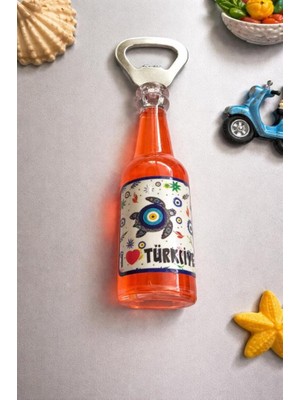 Türkiye Temalı Şişe Açacak Magnet – Buzdolabı Süsü Açacak | Hediyelik Eşya