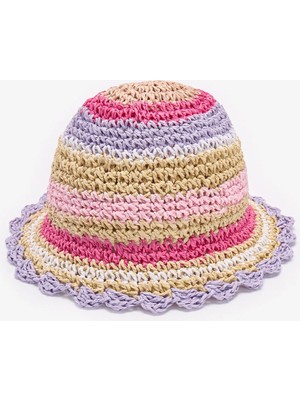 Penti Renkli Kız Çocuk Colorful Şapka