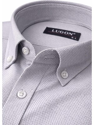 Lugon Klasik Regular Fit Uzun Kol Erkek Gömlek 7611