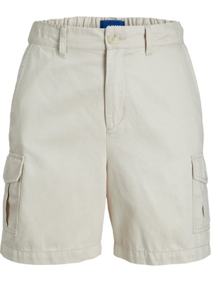 JJXX Jxholly Rlx Cargo Hw Shorts Pnt Kadın Bej Şort - 12225955