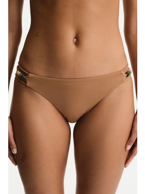 Penti Açık Kahverengi Karla Side Bikini Altı