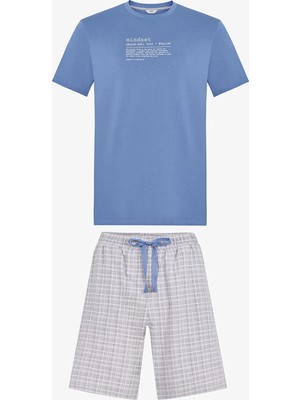 Penti Erkek Renkli Mindful Tide Pijama Takımı
