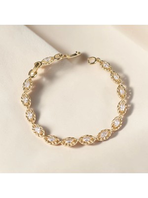 Nur Silver Klasik Işıltı Çelik Bileklik - NUR-BL92487