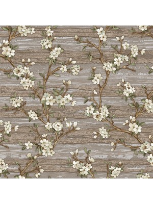 Adawall Vera 1505-4 Çiçekli Duvar Kağıdı 16,5 M2/çiçek Desenli Duvar Kağıdı 16,5 M2