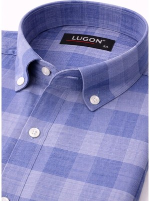 Lugon Klasik Regular Fit Uzun Kol Erkek Gömlek 7608