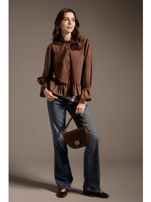 DeFacto Düşük Bel Uzun Jean Yıkamalı Pantolon G1407AX25WN