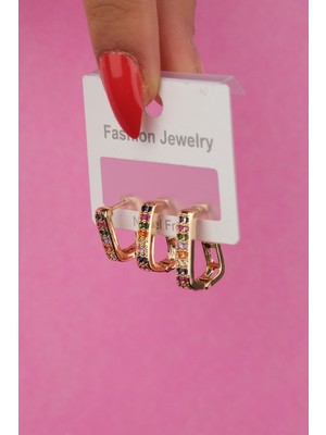 PremiumPort Parlak Çelik Küpe, Renk Atmaz, Garantili ve Faturalı, Şık Takı