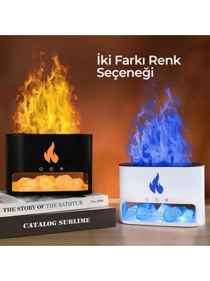 Eco Port Simülasyon Şömine Buhar Makinesi
