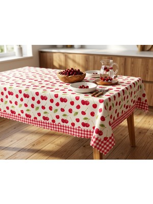 Özdağ Tekstil Dertsiz Kumaş Desenli Masa Örtüsü