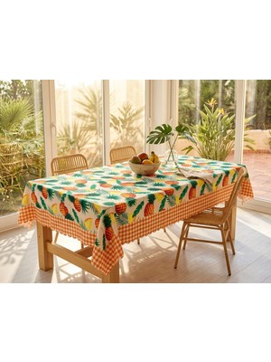 Özdağ Tekstil Dertsiz Kumaş Desenli Masa Örtüsü