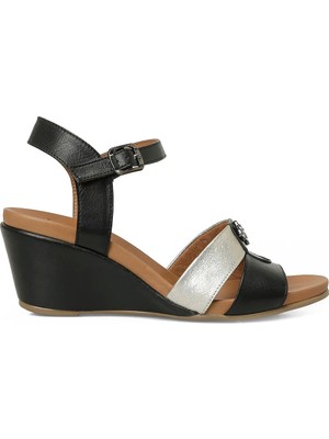 İnci Inci Incı Lınna Siyah Kadın Comfort Sandalet