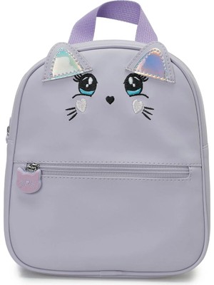 Polaris Sırt Çantası Kız Çocuk Lila Lıla Kedı Srt
