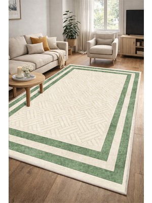 Lioara Home Modern Desen Dijital Baskılı Halı – Kaymaz Taban, Leke Tutmaz, Salon & Oturma Odası Için
