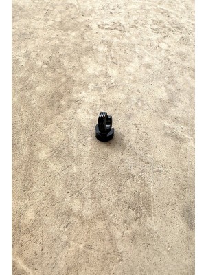 PremiumPort Şık Siyah Çelik Halka Üç Çizgi Geçmeli Kadın ve Erkek Küpe