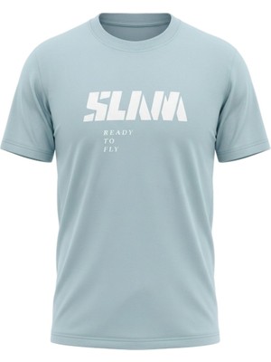 Slam Graphic Mavi Erkek Tshirt