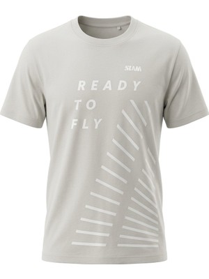 Slam Foil Gri Erkek Tshirt