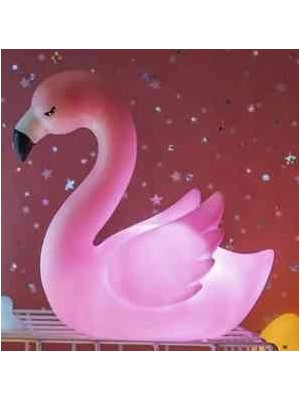 Eco Port LED Işıklı Flamingo Masa Lambası