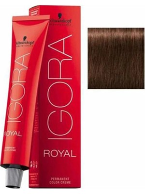 Schwarzkopf Igora Royal Saç Boyası 5-6 Açık kahve çikolata  60m