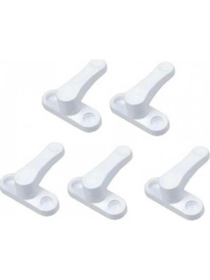TeknoKapsül 5 Adet Kırılmaz Metal Pimapen Pencere Kilidi - Çocuk Güvenlik Kilidi