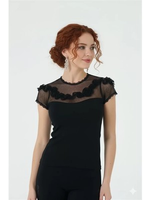 bebekokusu Şahinler Kadın Ip Dantelli Ip Askılı Atlet