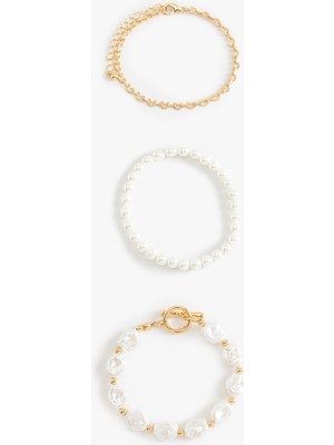 Koton Inci Detaylı 3'lü Bileklik Seti