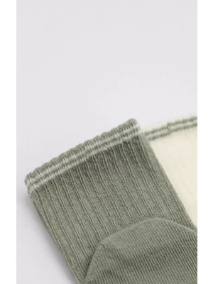 Gray Line Gry Çemberli Basic Penye Kaymaz Soket Çorap 2li 10146 Nil Nel1