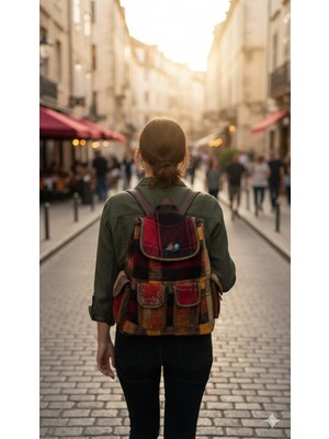 Karma Shop Geleneksel Iran Dokuma Çanta