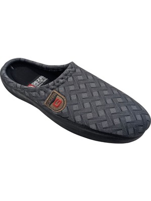 Çiğdem Kundura Gezer Ev Terliği - Gri - 42