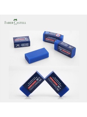 Faber-Castell Sınav Silgisi Dust Free Mavi 2  Adet