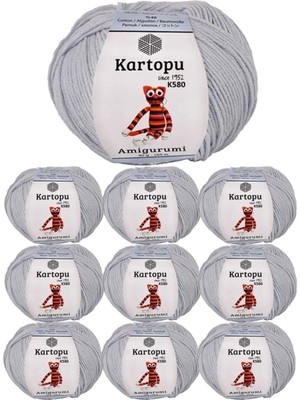 Royaleks Group 10 Adet Amigurumi El Örgü Ipi 50GR 580