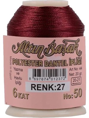Royaleks Group Altınbaşak Oya ve Dantel Ipi 20 gr - Royaleks - No: 027