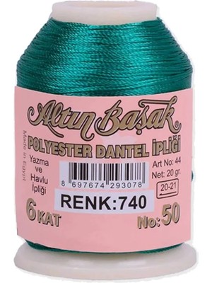 Royaleks Group Altınbaşak Oya ve Dantel Ipi 20 gr - Royaleks - No: 740