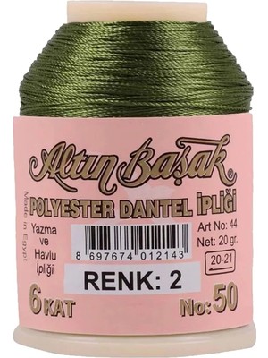 Royaleks Group Altınbaşak Oya ve Dantel Ipi 20 gr - Royaleks - No: 002