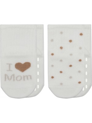 Bistyle Mom Dad Penye Kaymaz Soket Çorap 2li 10147 Puan Mom