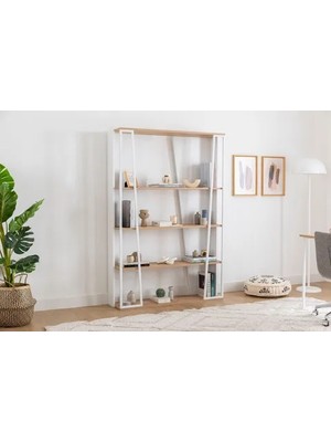 Vivense Lissa Kitaplık, Safir Meşe Beyaz