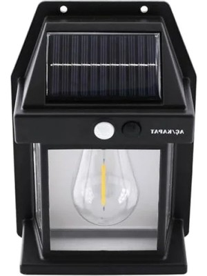 Esranın Dünyası Güneş Enerjili Dış Mekan Aydınlatması, 3 Modlu Sensör