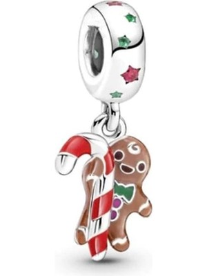 Fubena Gingerbread Man Sallantılı Charm