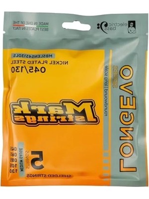 Esranın Dünyası Nikel Kaplama Çelik 45-130 5 Bas Teli, Nano-Film Kalkanlı