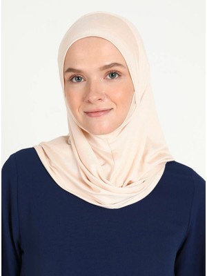 Ecardin Bone Çeneli Rahat Viskon Scarfs Hjab
