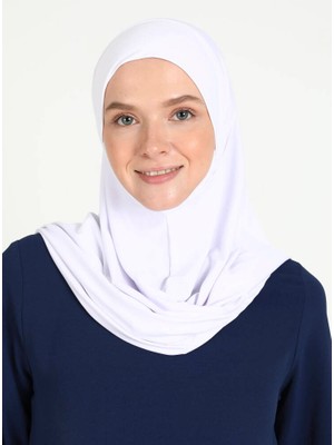 Ecardin Bone Çeneli Rahat Viskon Scarfs Hjab
