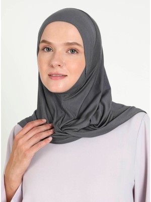 Ecardin Bone Çeneli Rahat Viskon Scarfs Hjab