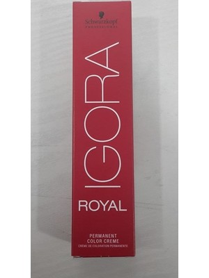 Schwarzkopf Igora Royal Amonyaklı Saç Boyası - Kumral Sandre, Beyaz Kapatma ve Parlaklık Veren Kremsi Formül