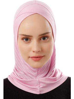 Zikzak Çizgili Spor Çapraz Bone
