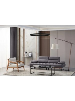 Vivense Alya Koltuk Takımı, Antrasit