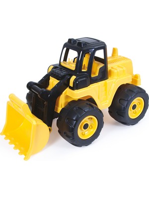 Dolu Mega Dozer Pencereli Kutuda Dış Mekan Kullanımına Uygun Eğlenceli Tasarım Çocuk Oyuncağı