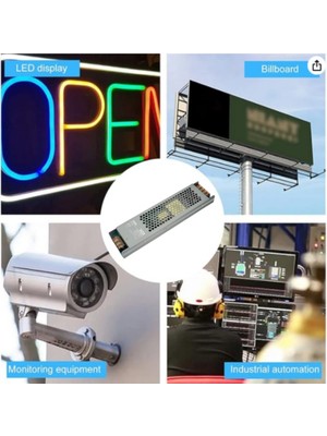 Arge Led 12 Volt 33,3 Amper 400 Watt Trafo (Güç Kaynağı)