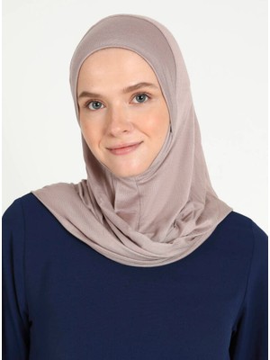 Ecardin Bone Çeneli Rahat Viskon Scarfs Hjab